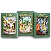 Sri Valmiki Ramayana (Canto 3 in 3 Volumes) [Hardcover] Sri